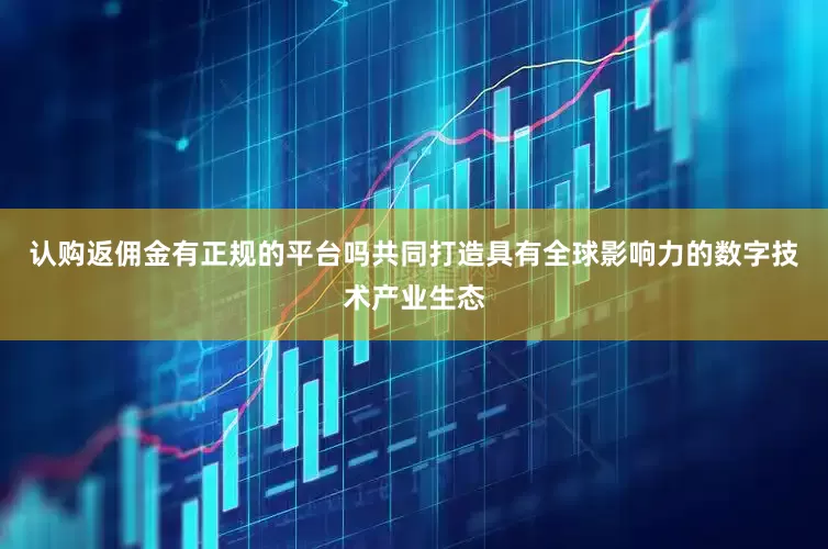 认购返佣金有正规的平台吗共同打造具有全球影响力的数字技术产业生态